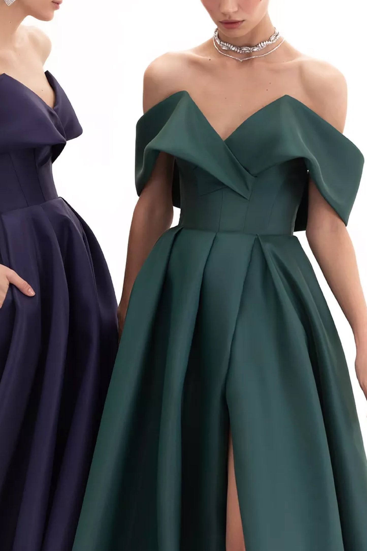 OFF SHOULDER BALL GOWN