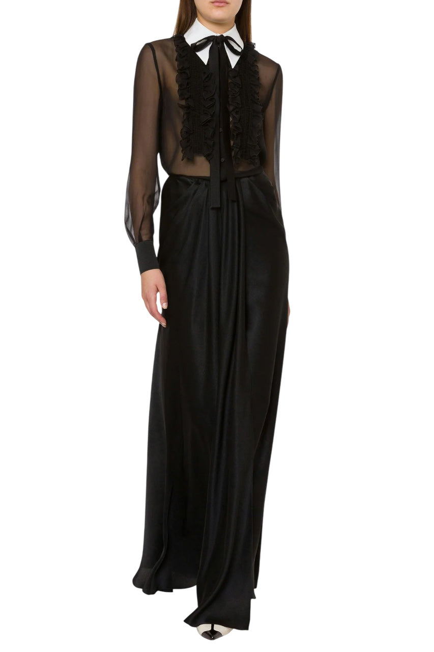 ORGANIC CHIFFON BLOUSE