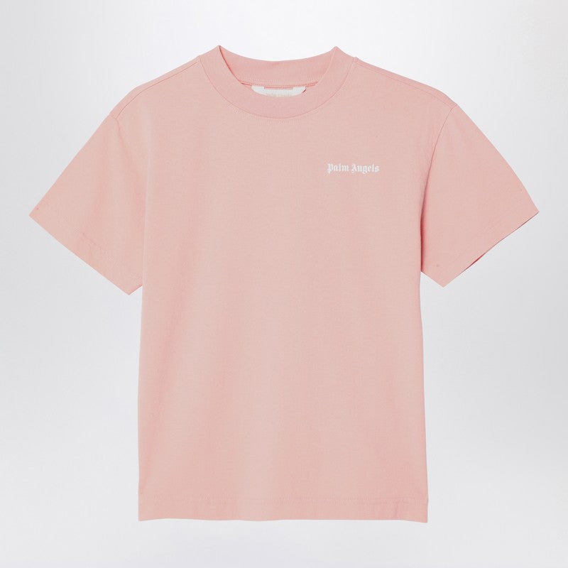 Set of three cotton T-shirts with logo