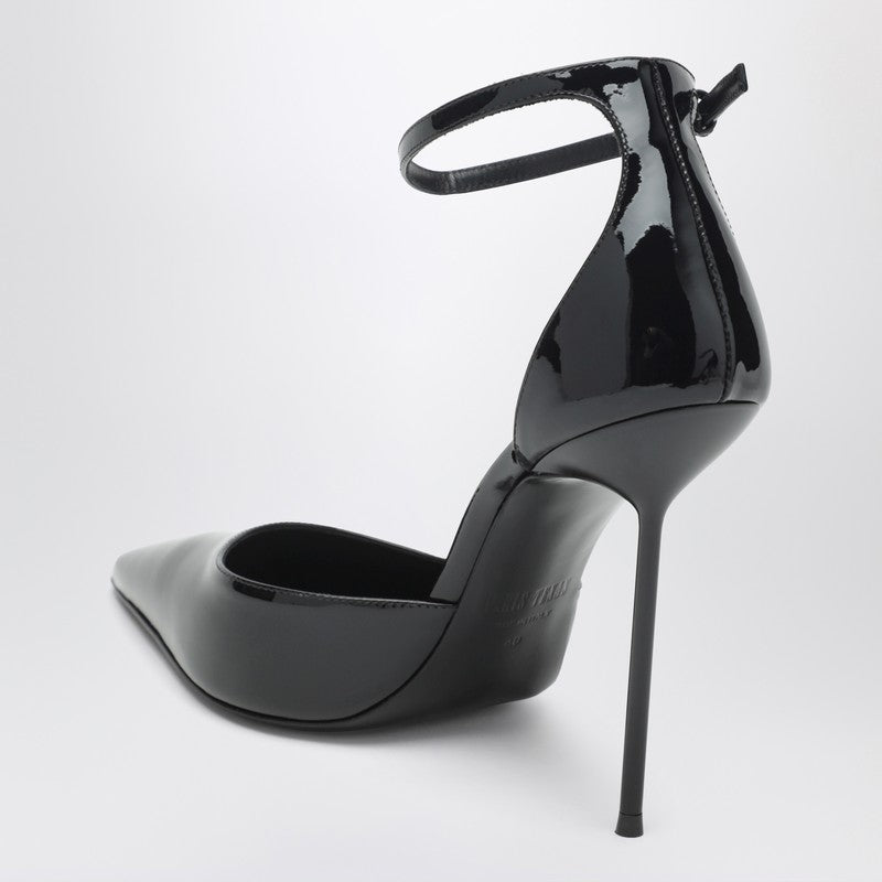 Lidia pumps in black patent leather