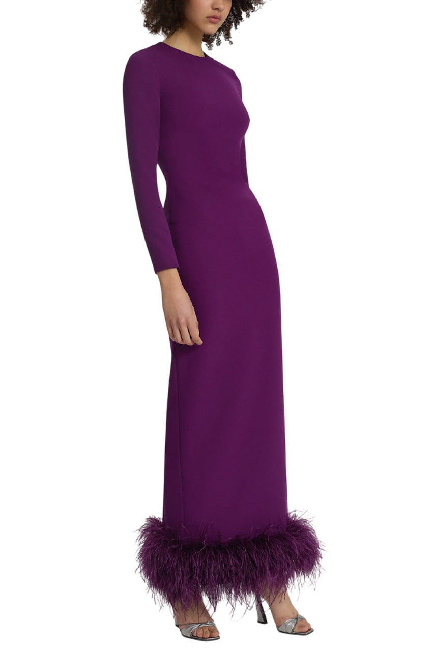 PAIGNITA CURRANT LONG DRESS