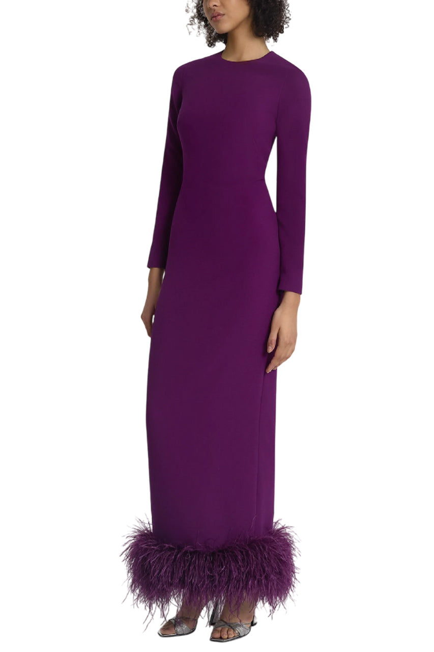 PAIGNITA CURRANT LONG DRESS