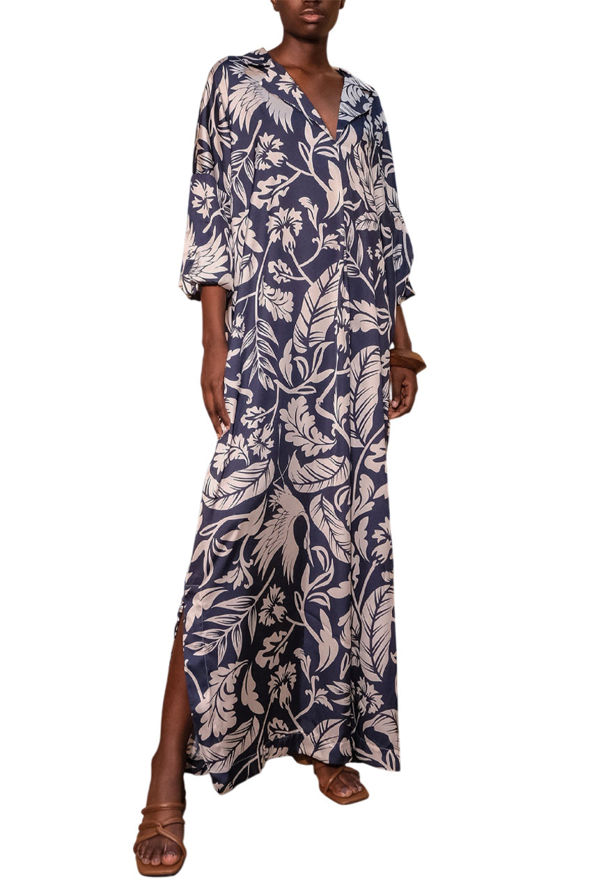 PERLA AZUL TUNIC IN NAVY