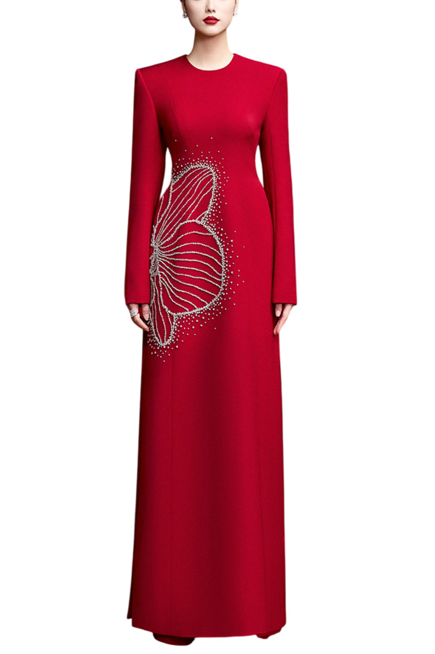 PETAL RADIANCE GOWN