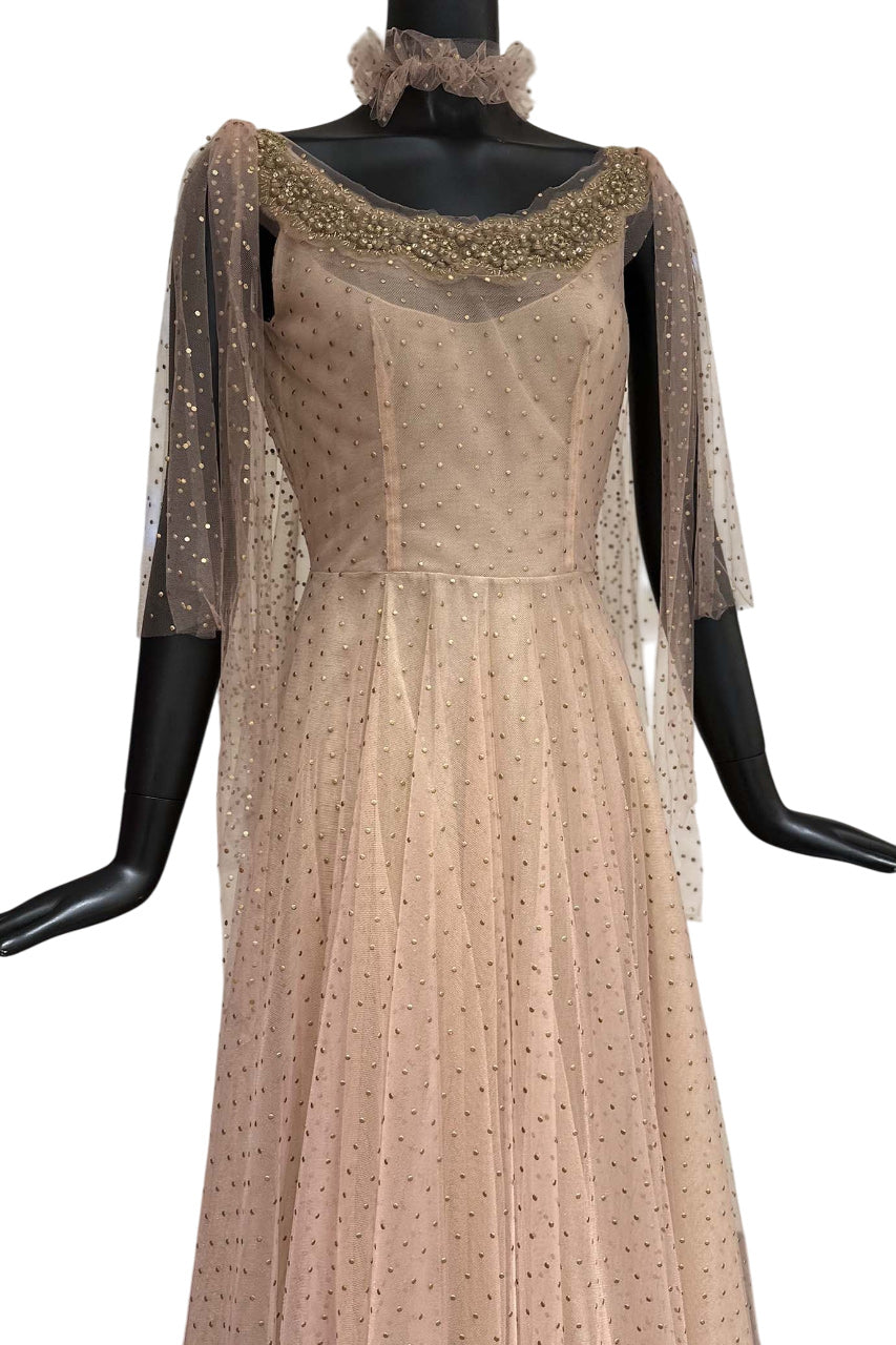 POLKADOT TULE DRESS