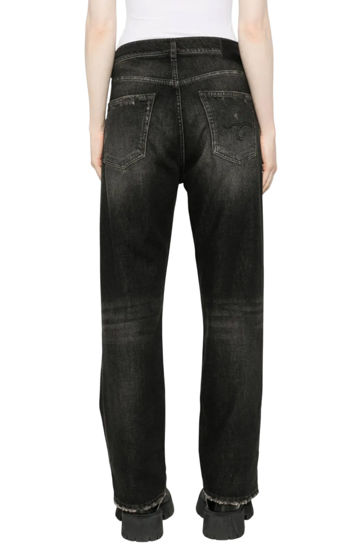 Logo-Patch Jeans