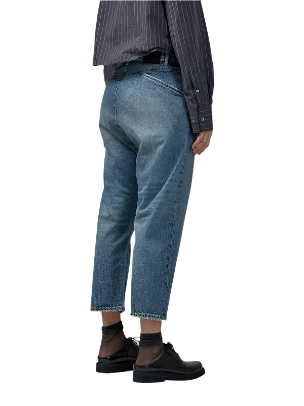 CROSSOVER CROP DENIM PANTS
