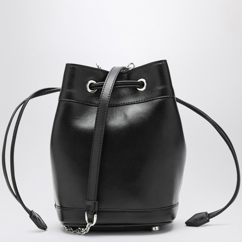Black Leather Bucket Bag Très Vivier