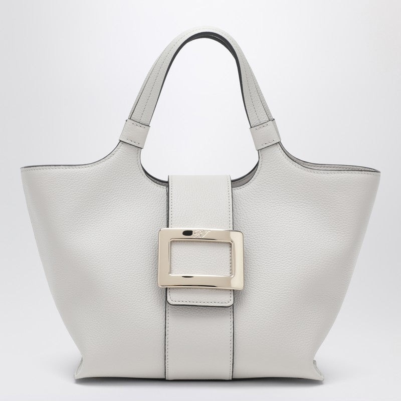 Mini Belle Vivier Shopping Bag in ice colour