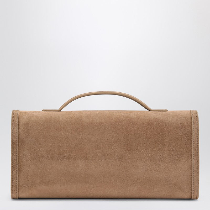 Belle Vivier Clutch in suede