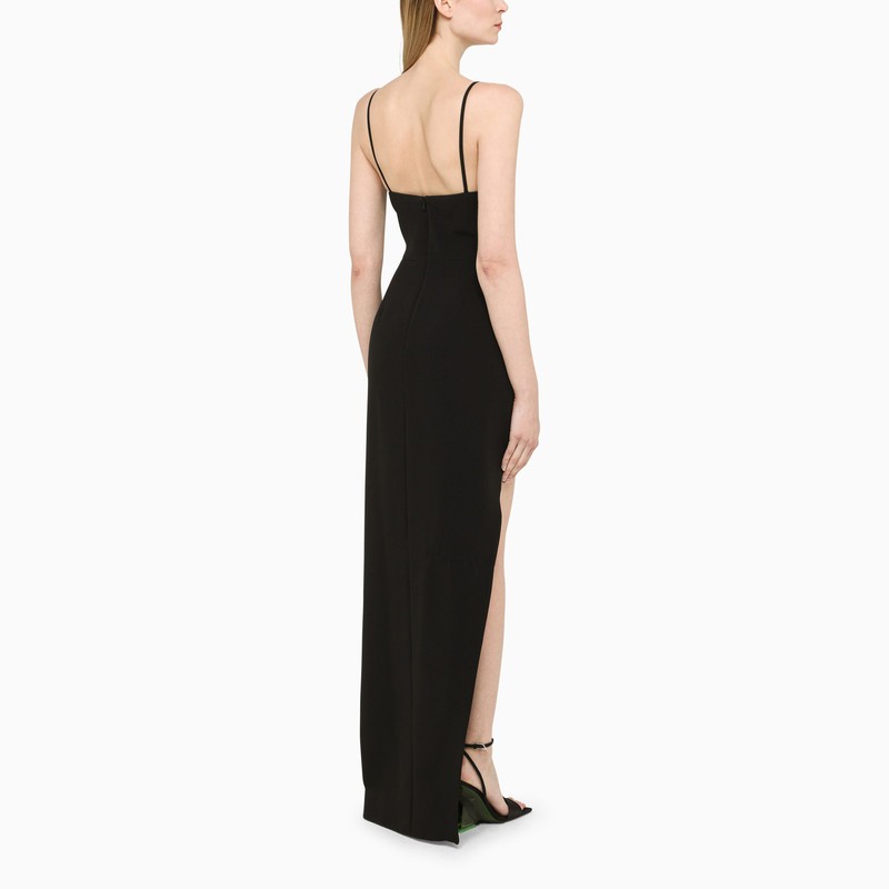Black Long Dress With Slit