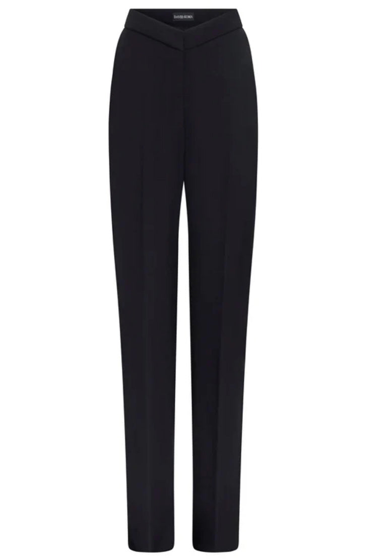 STRAIGHT LEG TAILORED TROUSERS
