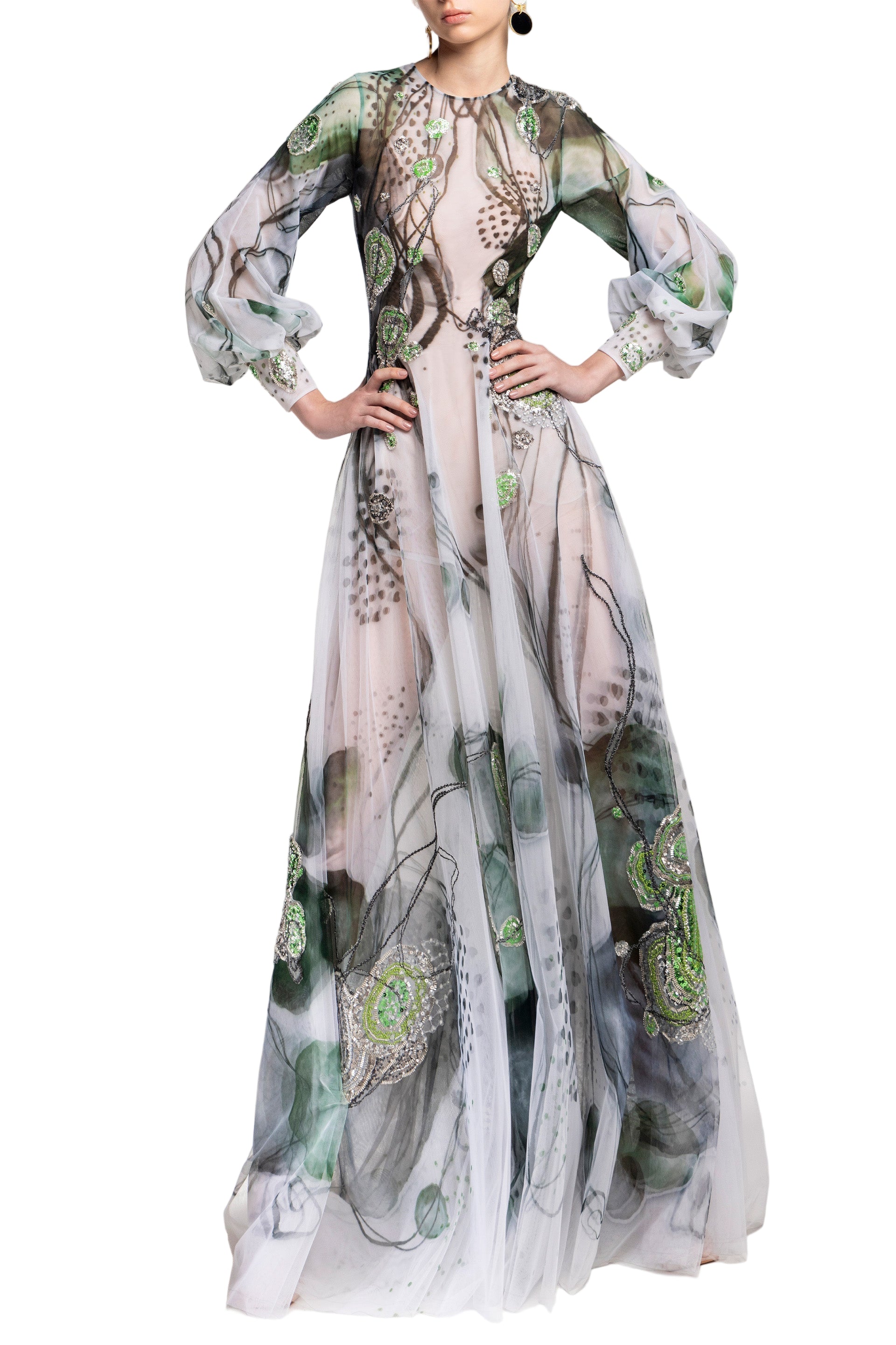 tulle-printed-dress-with-beading-rtwfw23-1