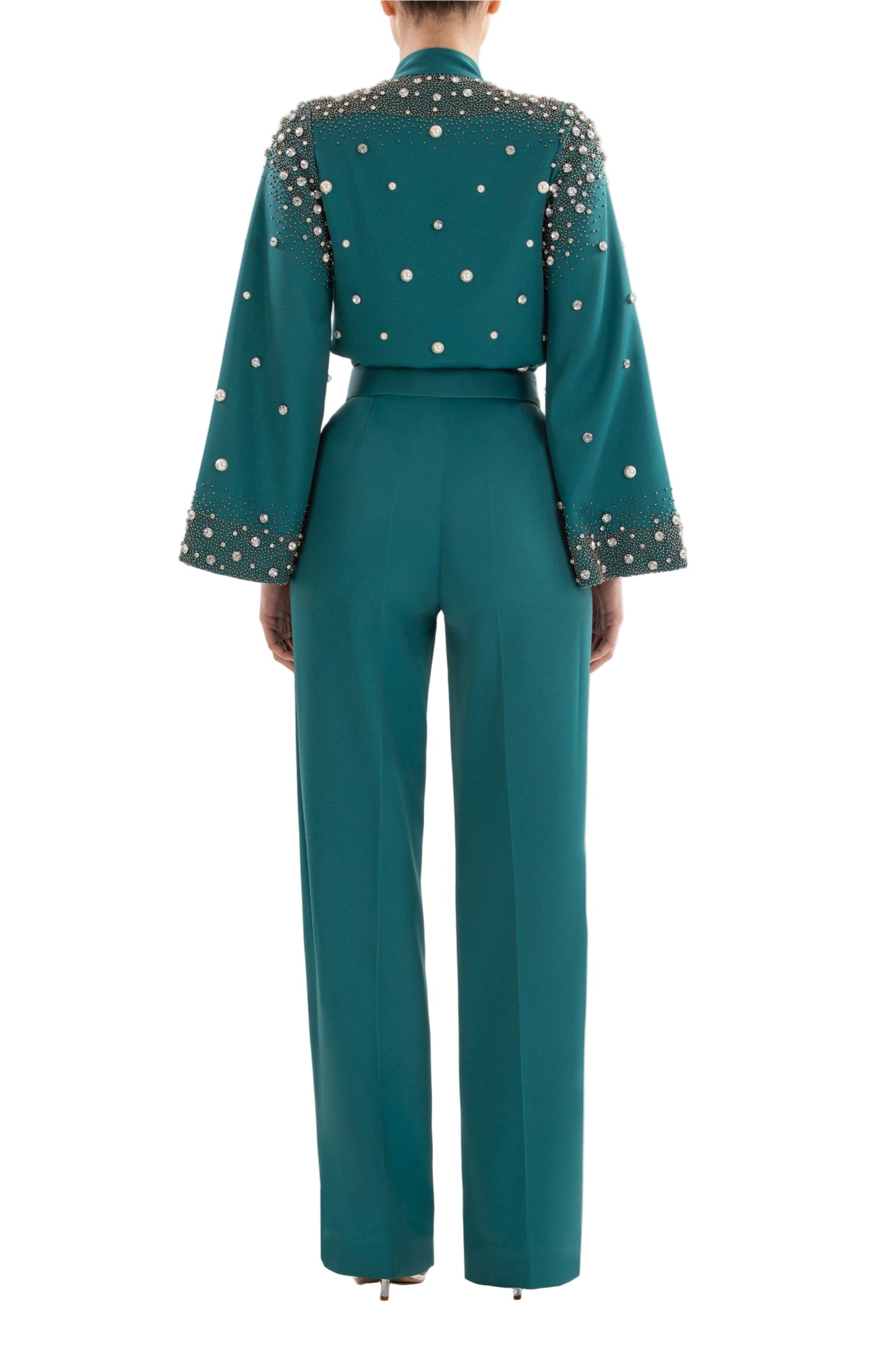 beaded bodysuitrtwfw24-tp-17green40