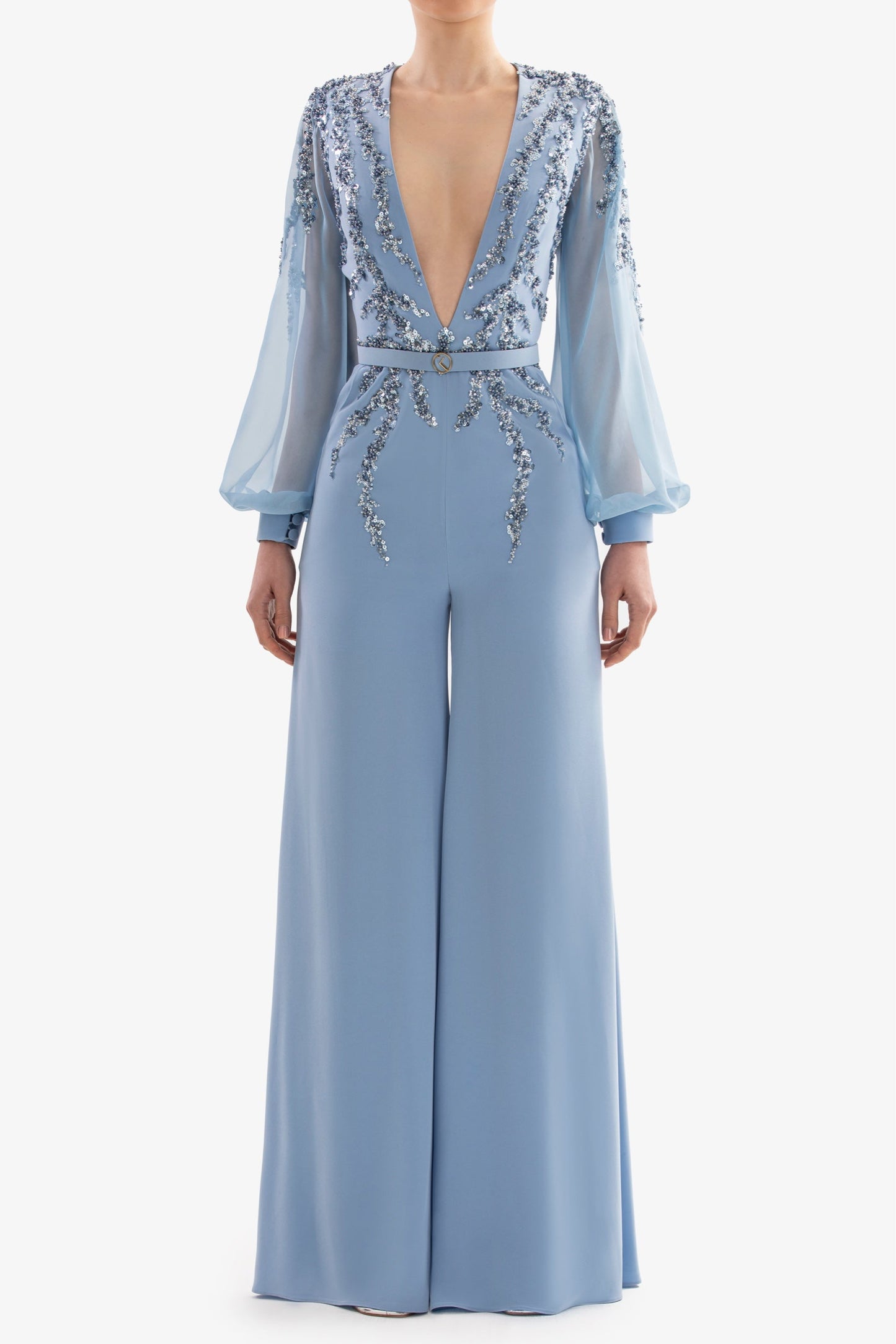 beaded jumpsuit-rtwfw24-50blue36