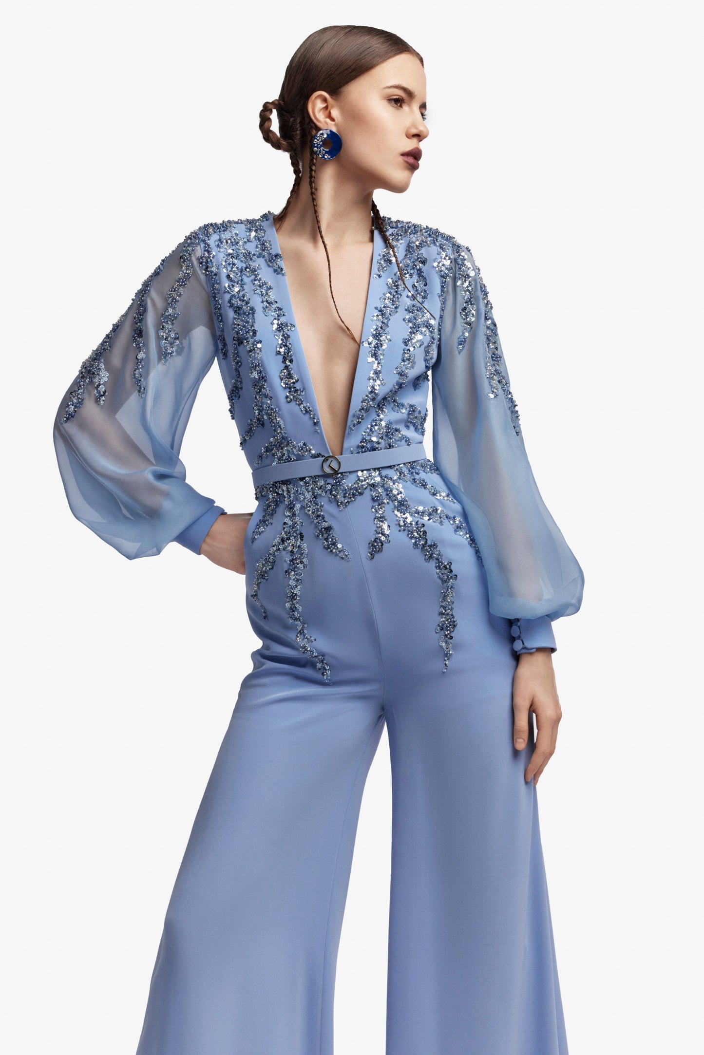 beaded jumpsuit-rtwfw24-50burgundy34