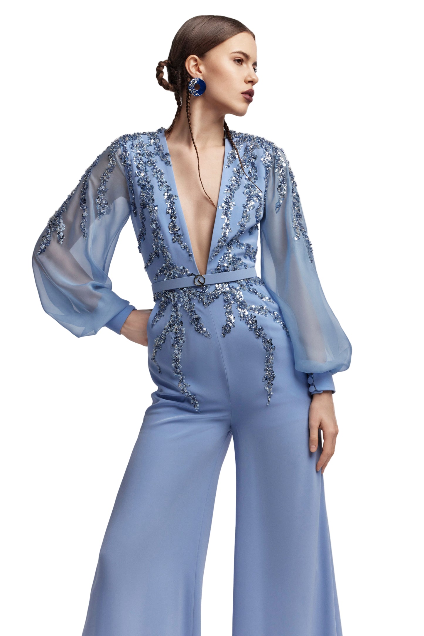 beaded jumpsuit-rtwfw24-50burgundy34