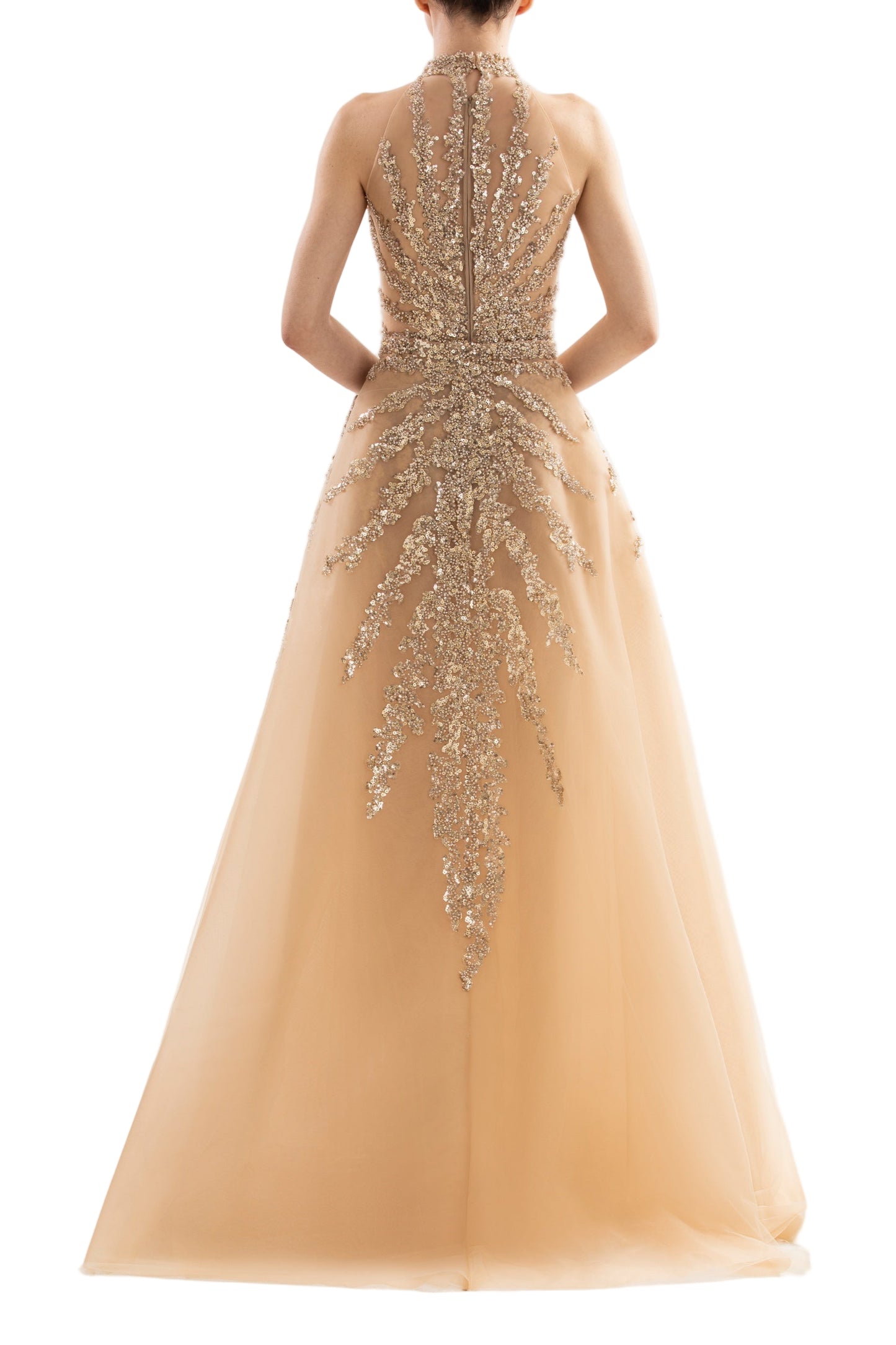 beaded dressrtwfw24-53skingld40