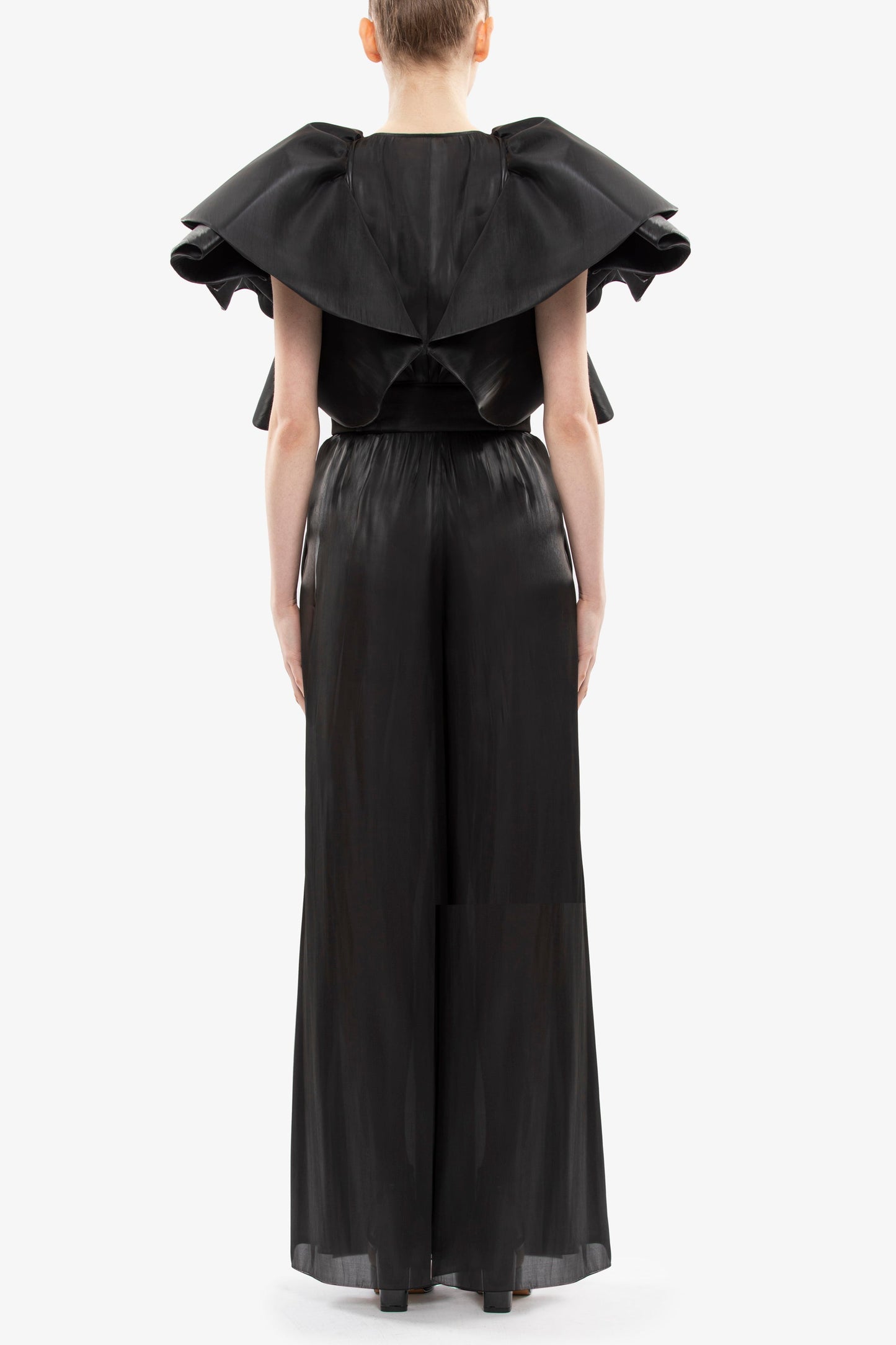 Flowy wide-cut pants