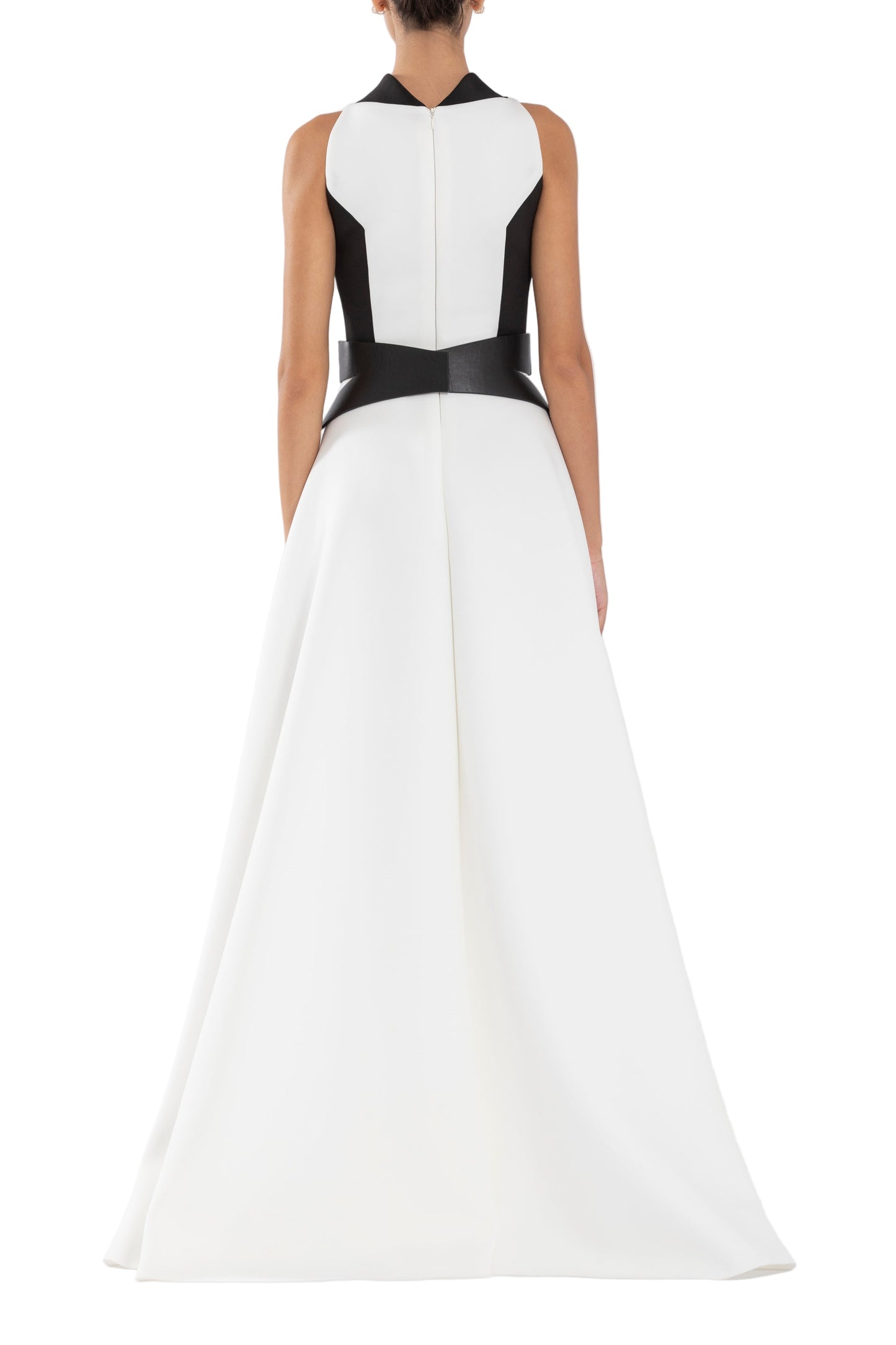 neoprene-dress-with-contrasting-cuts-rtwss24-3