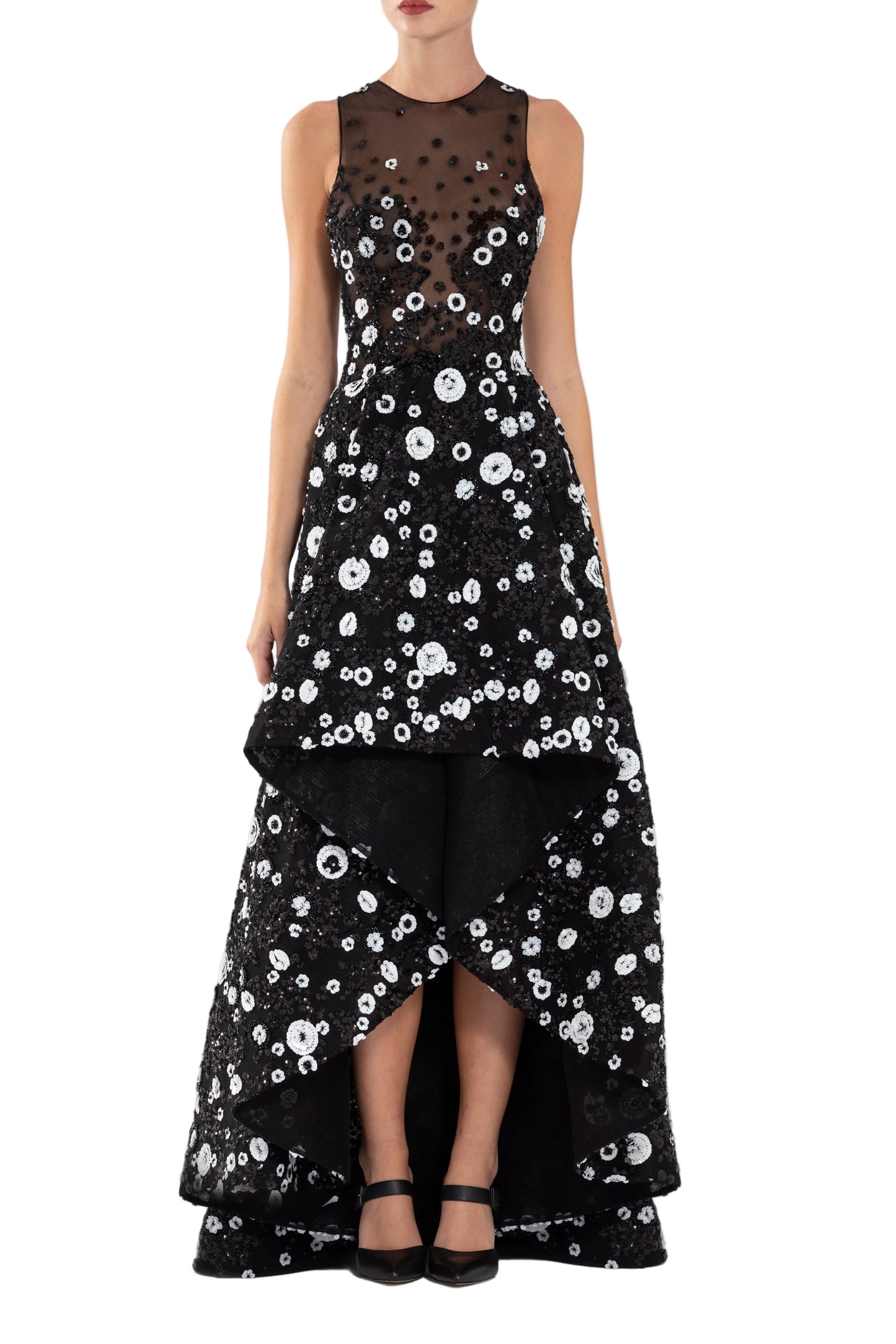 tulle,-high-low-dress-with-dotted-beading-rtwss24-1