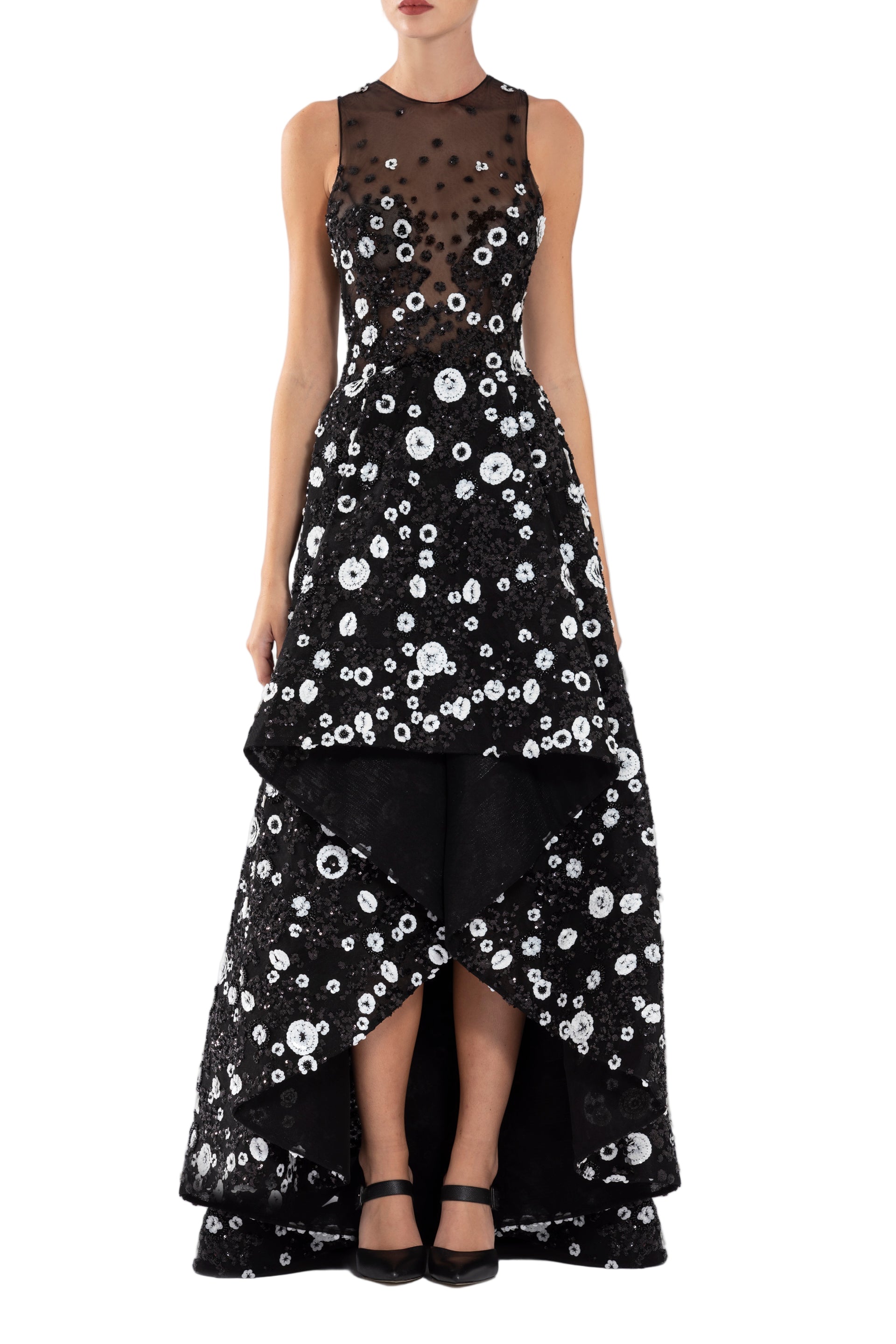tulle,-high-low-dress-with-dotted-beading-rtwss24-1