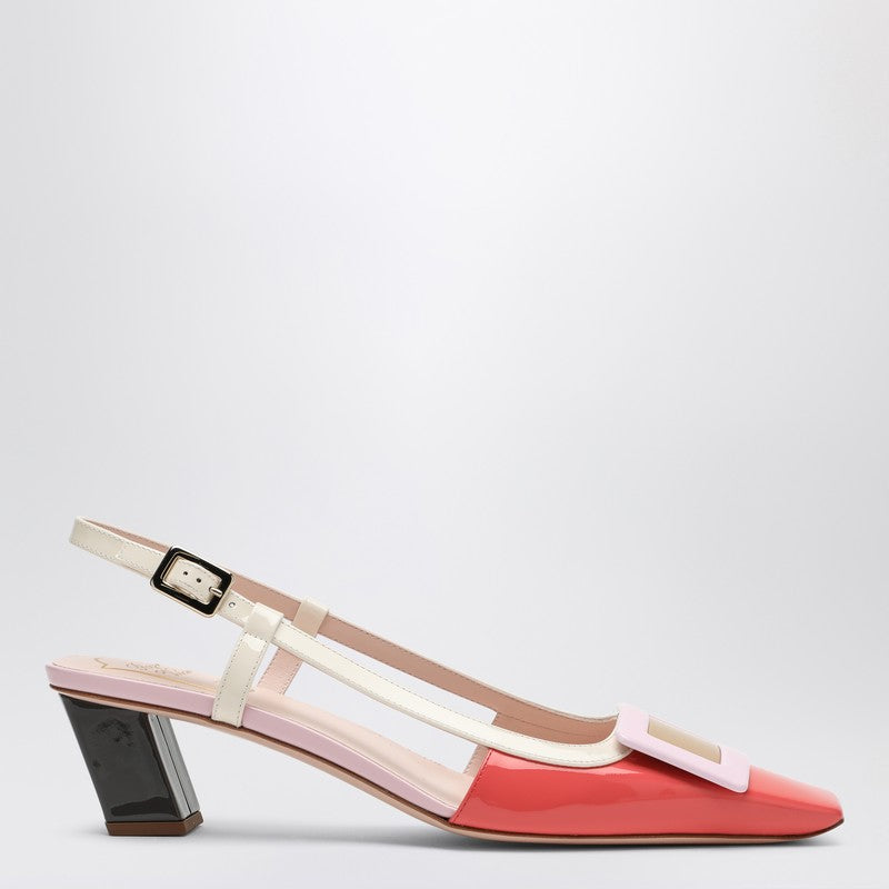 Belle Vivier Patent Leather Slingback