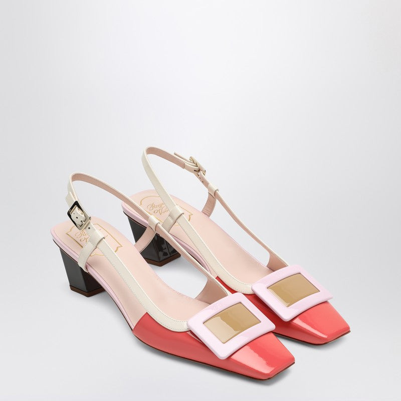Belle Vivier Patent Leather Slingback