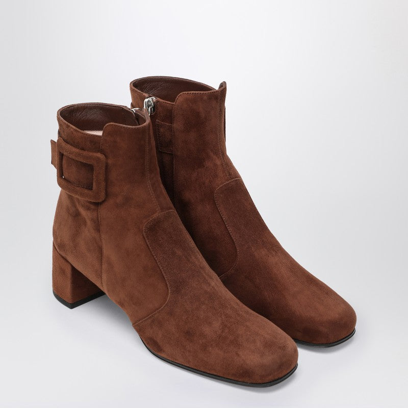 Très Vivier ankle boots in brown suede