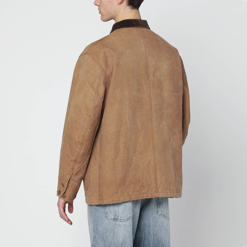 Brown cotton jacket