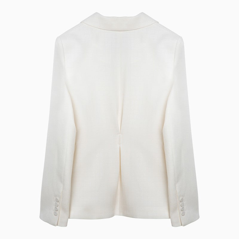 White Ryder single-breasted jacket in wool blend