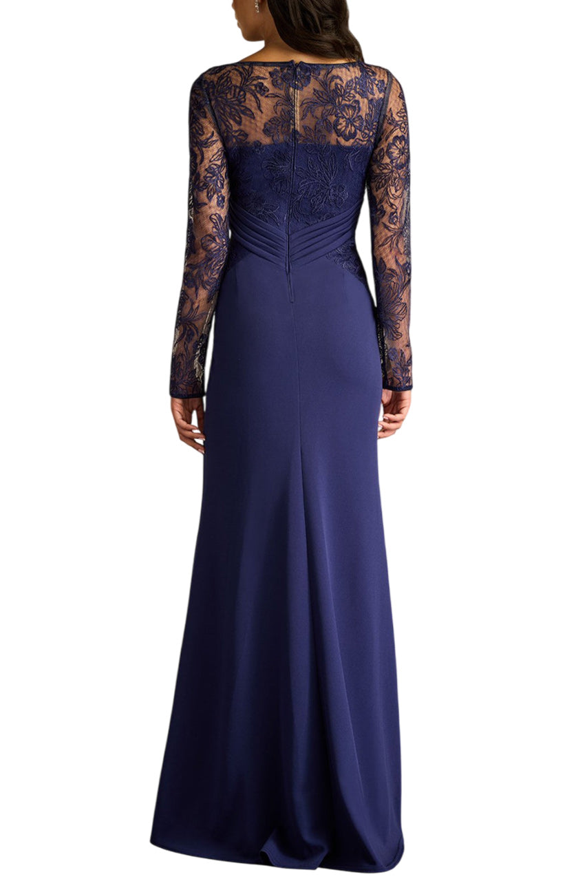 RAVINA EMBROIDERED ILLUSION GOWN