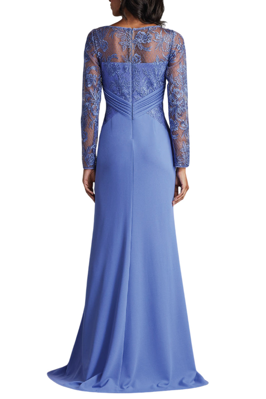 RAVINA EMBROIDERED ILLUSION GOWN