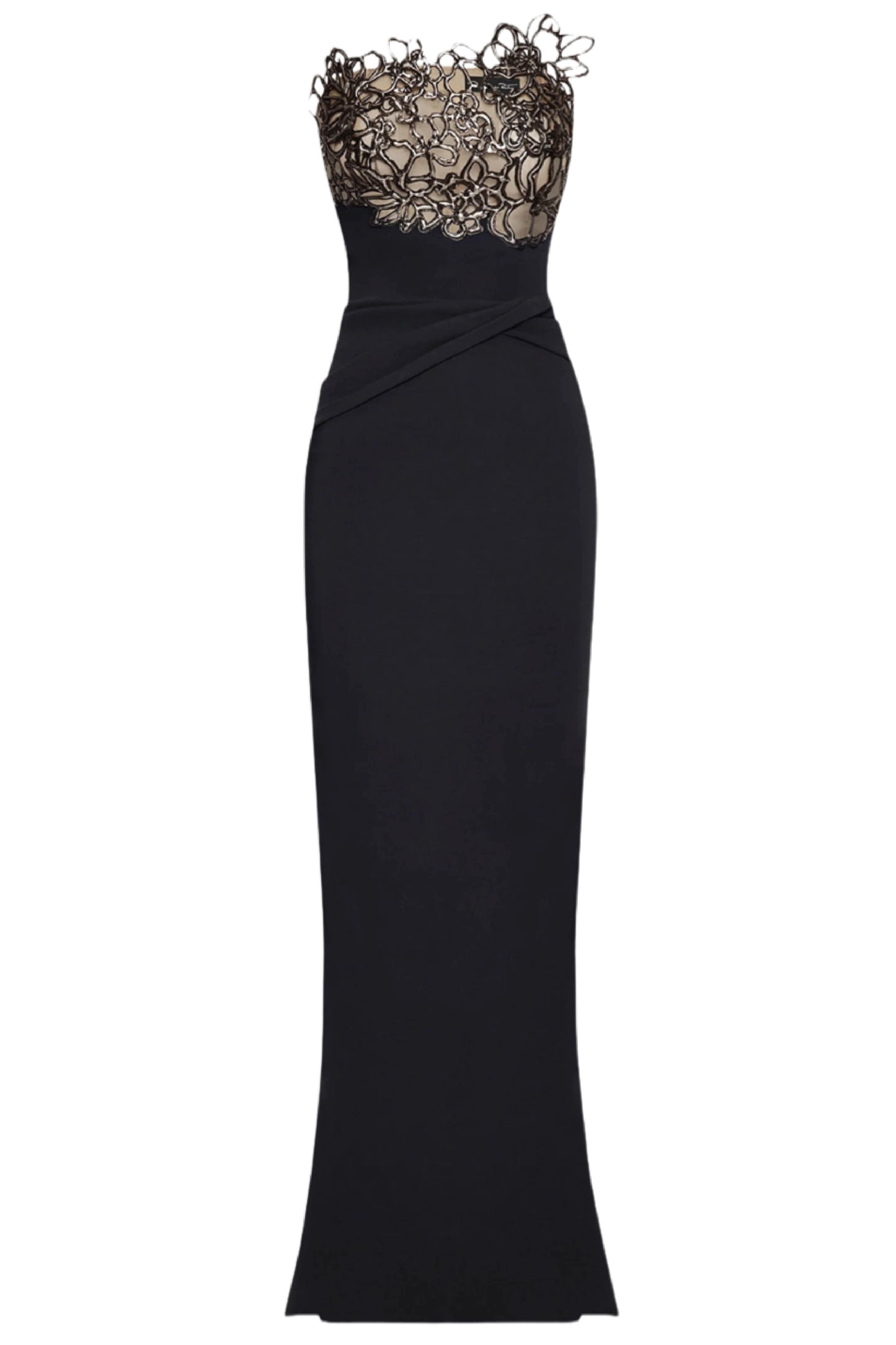 RUBBER LACE CADY GOWN