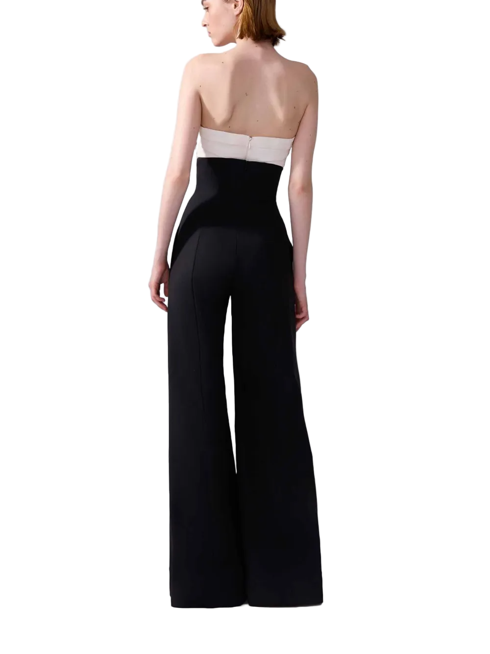 V-WAIST WIDE-LEG PANTS