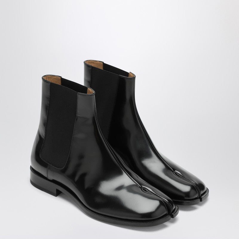Black Tabi Chelsea Ankle Boots
