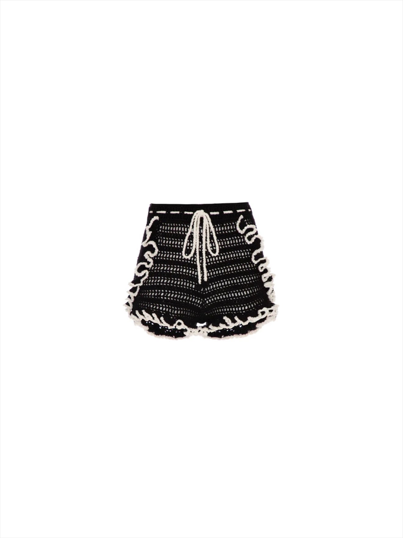 POPPY CROCHET FLOWER SHORT