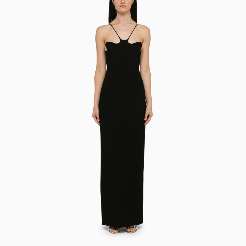 Black Long Dress With Slit