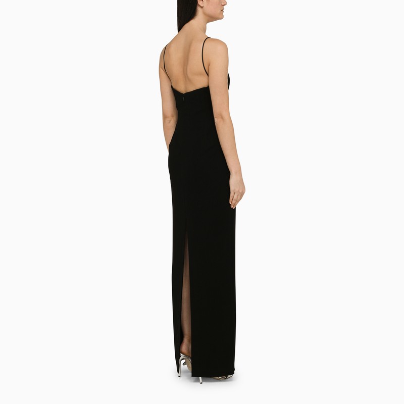 Black Long Dress With Slit