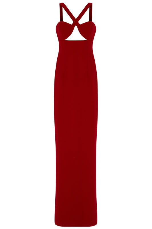 SEMIRAMIS CUTOUT MAXI DRESS