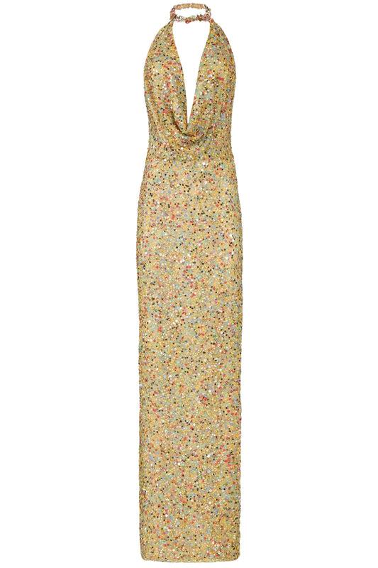 SIMONA SEQUIN MEDLEY GOWN