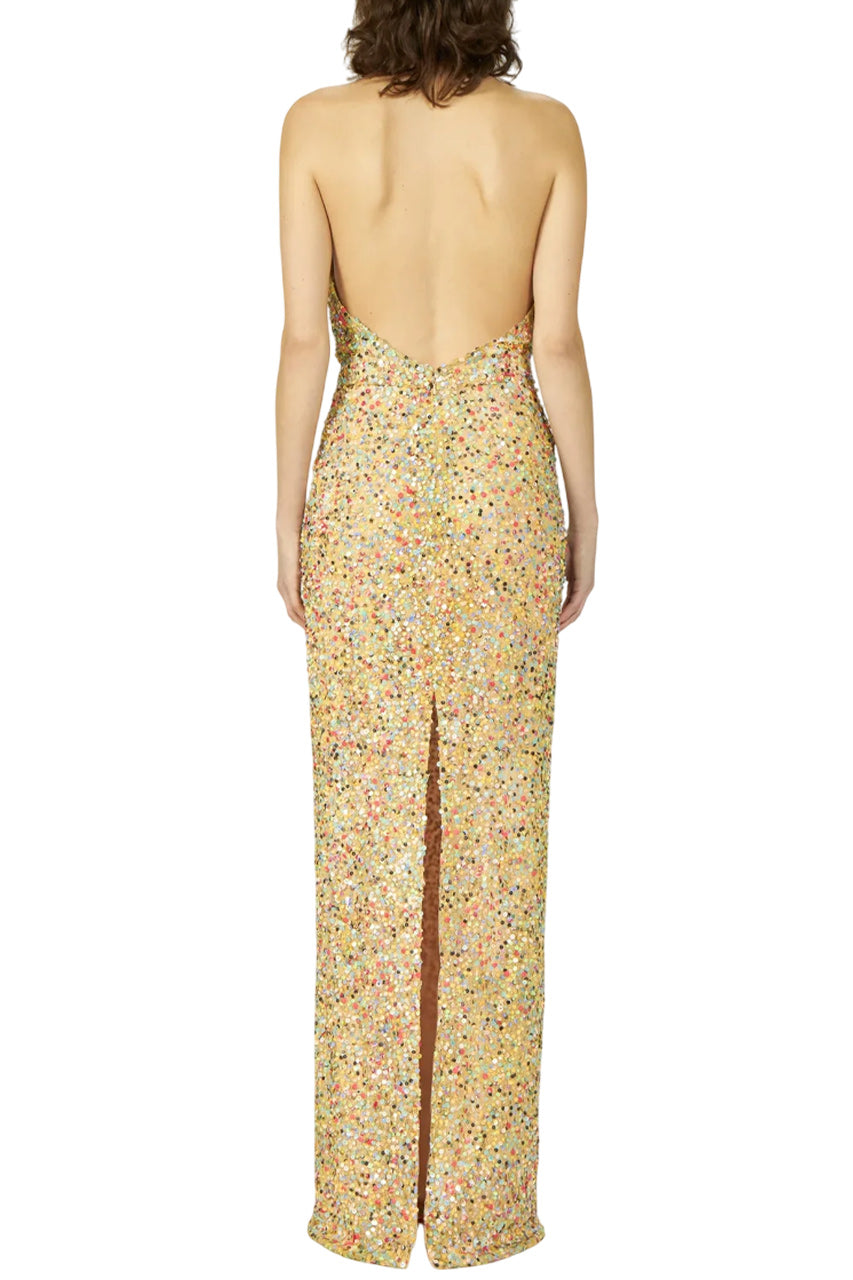 SIMONA SEQUIN MEDLEY GOWN