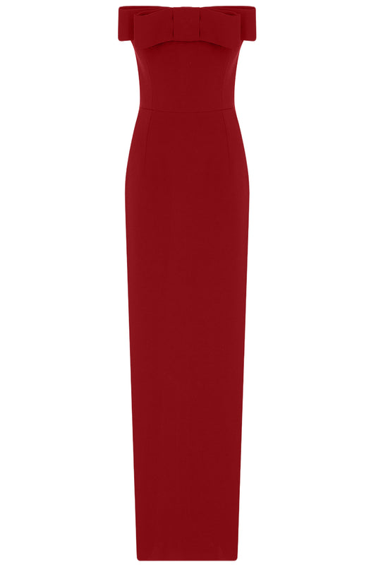 SISU BOW-DETAILED DRESS