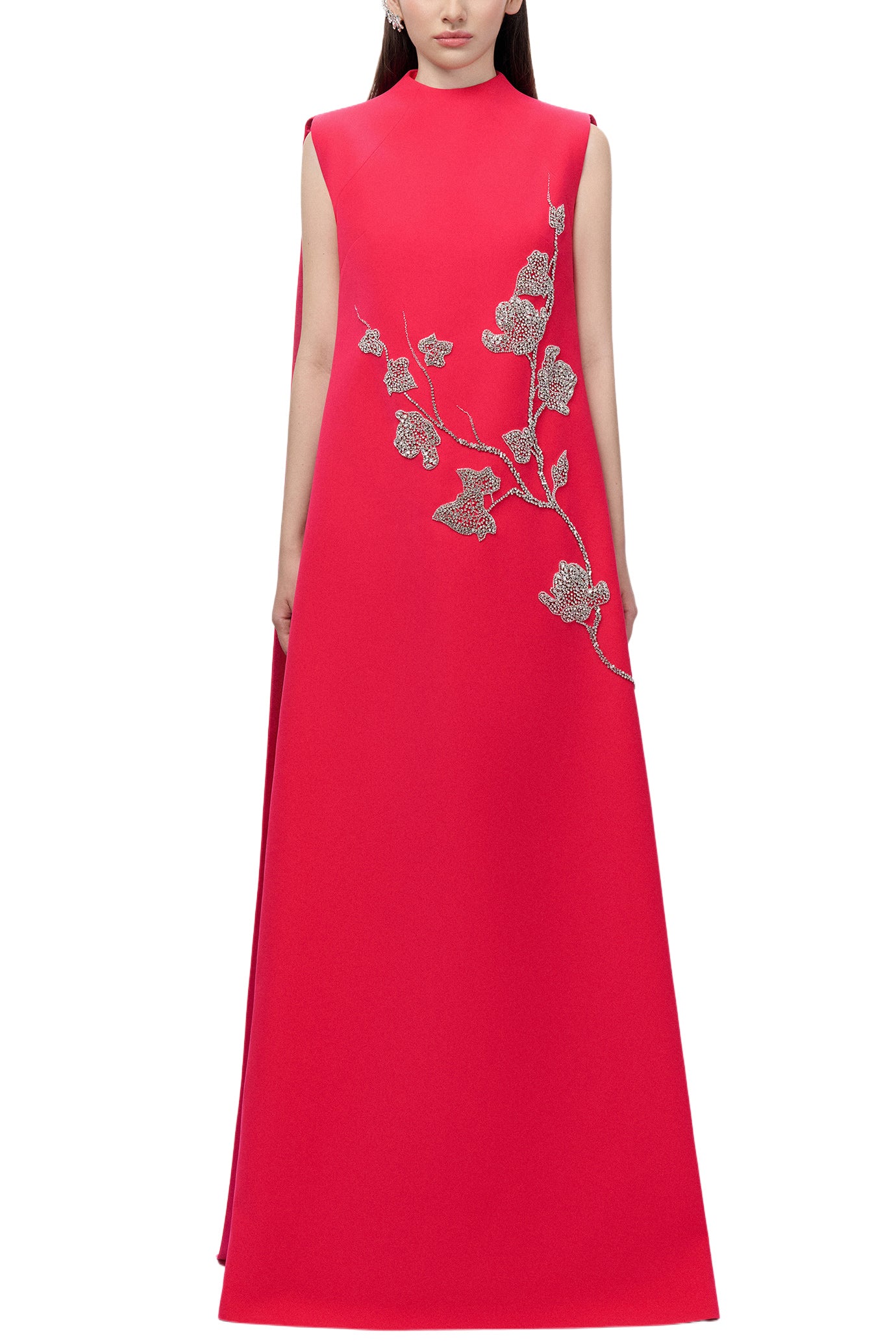 SLEEVELESS A-LINE DRESS