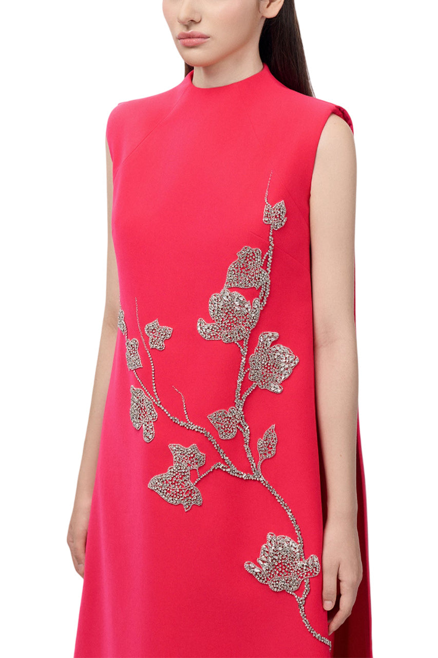 SLEEVELESS A-LINE DRESS