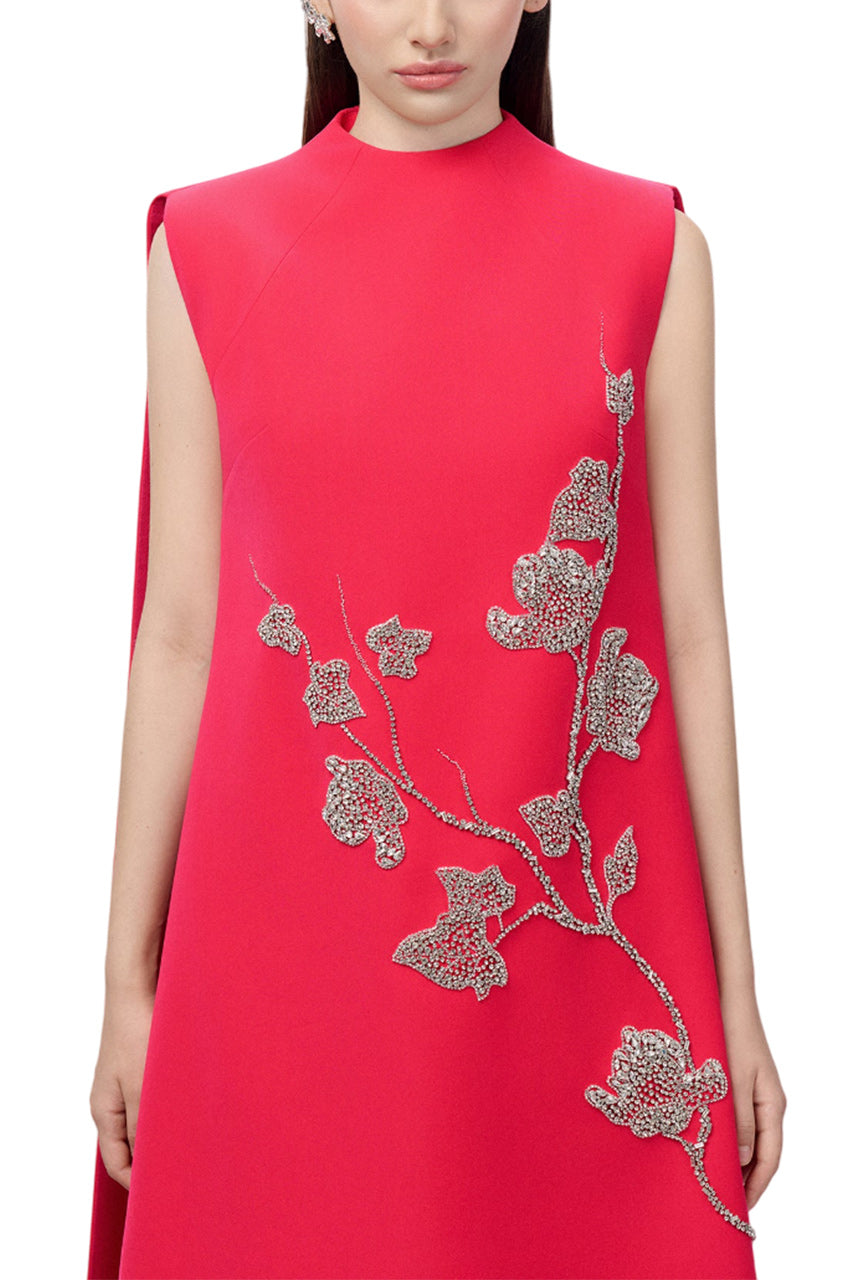 SLEEVELESS A-LINE DRESS