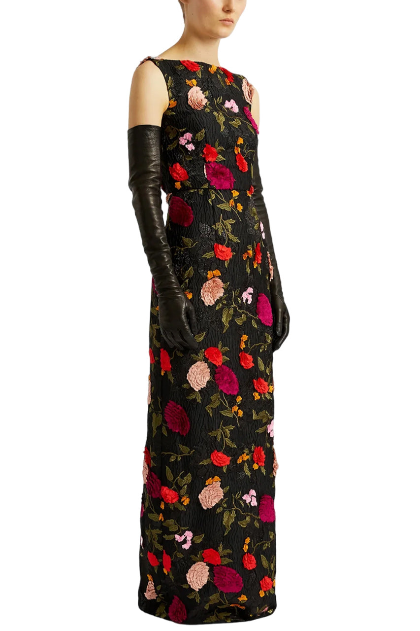 SLEEVELESS ALINE GOWN