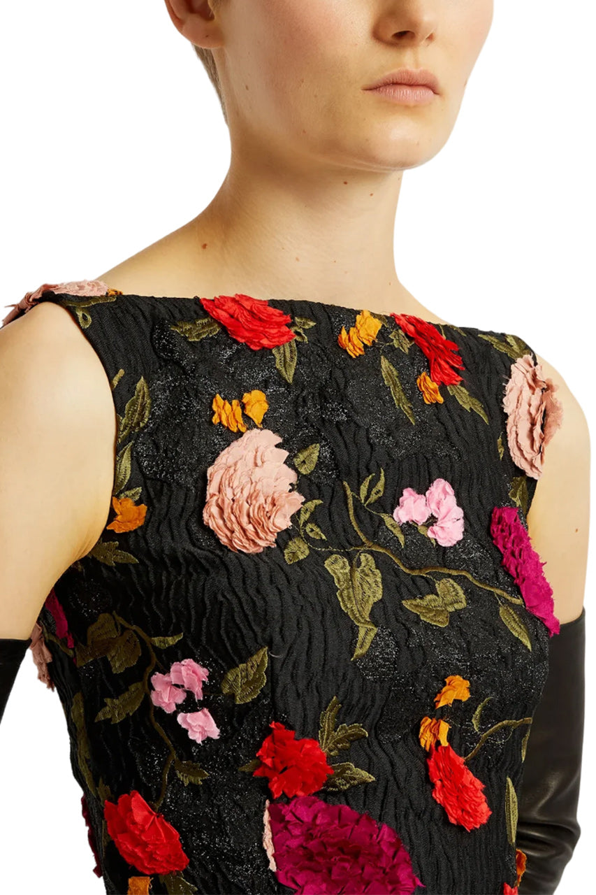 SLEEVELESS ALINE GOWN