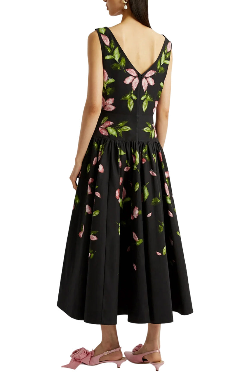 SLEEVELESS MIDI DRESS