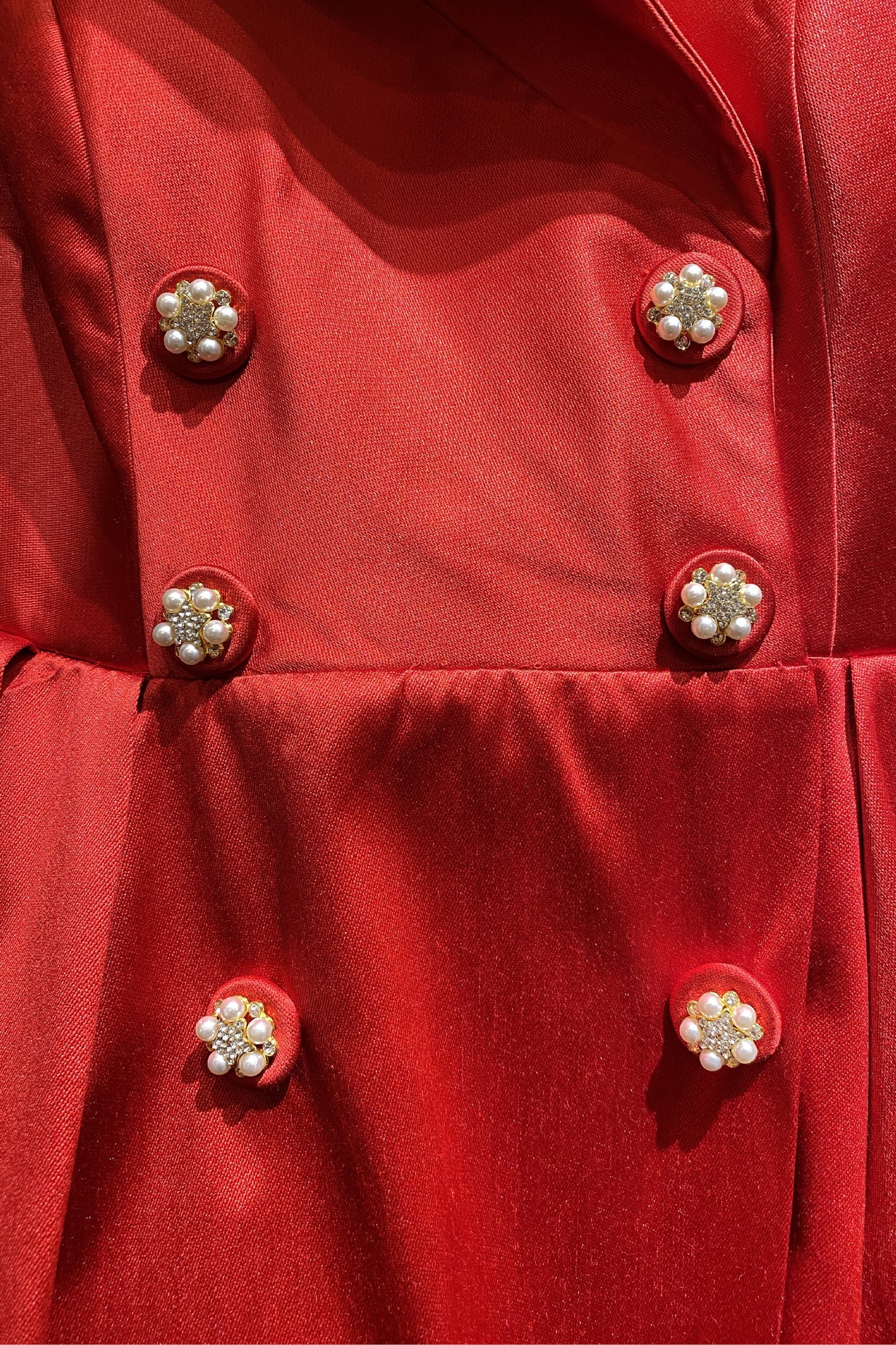 SLEEVELESS TAFFETA SHIRT DRESS
